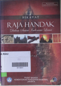 Image of Hikayat raja handak : Dalam sastra indonesia lama