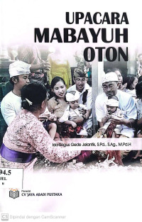 Image of Upacara Mebayuh Oton