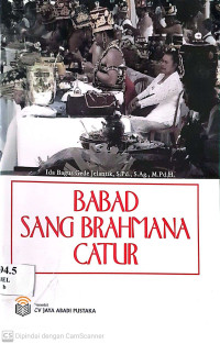 Image of Babad Sang Brahmana Catur