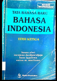Image of Tata Bahasa Baku Bahasa Indonesia