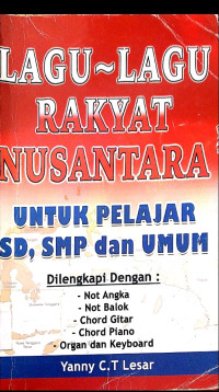 Image of Lagu lagu rakyat nusantara