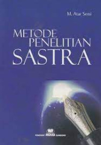 Image of Buku Metode Penelitian Sastra