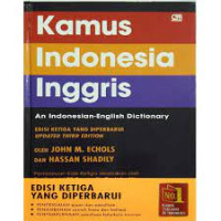 Image of Kamus Indonesia Inggris Edisi Ketiga