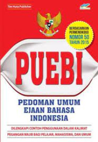 Image of PUEBI (Pedoman Umum Ejaan Bahasa Indonesia)
